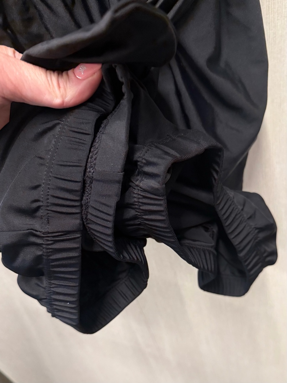 NWT SeaFancy Black Belted Boyleg One-Piece Swimsuit, Size Large - Picture 5 of 9